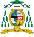 Coat of arms as bishop of San Jose, Nueva Ecija