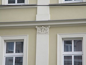 Detail of an adorned pilaster