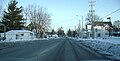Along Highway 21 in winter