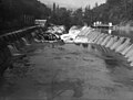 Perte du Rhône before the flooding (1931)