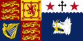 卡米拉王后代表旗，右侧为家族纹章