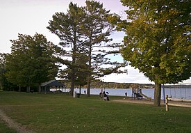 Sutton Park, on the shores of the eponymous Suttons Bay, an inlet of Grand Traverse Bay
