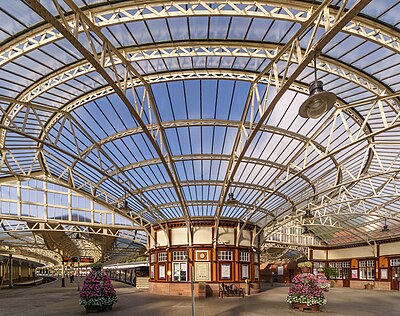 Wemyss Bay railway station.