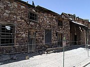 The Vulture Mine-Assay office, built in 1884, in Vulture City.
