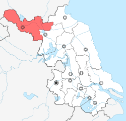 徐州市在江苏省的地理位置