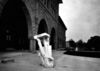 Damaged statue from 1906 San Francisco earthquake