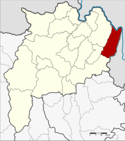 District location in Chiang Rai province