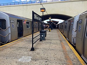 Platform before 2019 renovation