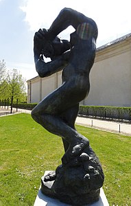 Auguste Rodin, 1881–ca.1905, Méditation avec bras, bronze