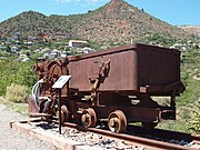 Mining car.