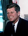 US president John F. Kennedy[59] (AB, 1940)