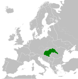 The Kingdom of Hungary in 1942