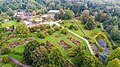 The grounds of the botanical garden of the CAU Kiel