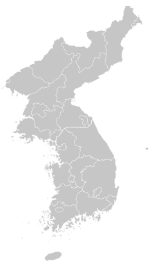 Battle of Cheongju is located in Korea