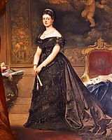 Maria Hendrika, Queen of Belgium (after Louis Gallait)