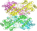 PDB: 6PFK​. Phosphofructokinase.