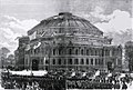 Grand opening of the Royal Albert Hall