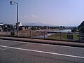 The view from the Sakurabashi bridge