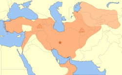 1092年处于鼎盛时期的大塞尔柱帝国
