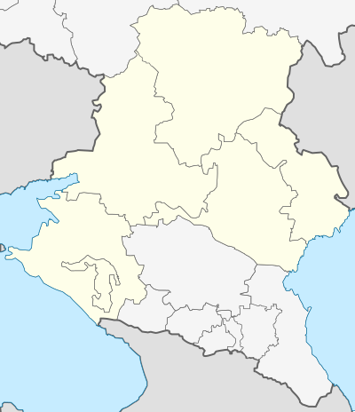 2009 Russian Second Division is located in Southern Federal District