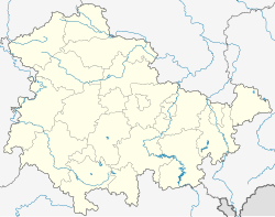 Weißensee is located in Thuringia