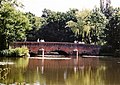 Tykes Water Bridge, Aldenham Country Park, near Borehamwood; Mick and Janine, 17 March 2022