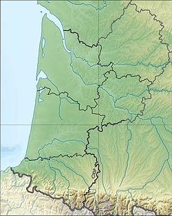 Location map/data/France Aquitaine/doc is located in Aquitaine