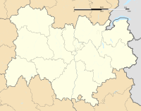 Lyon is located in Auvergne-Rhône-Alpes