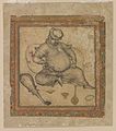Seated Man by Basawan, c. 1580. Freer Gallery of Art.