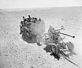 Battle of Egypt- the Retreat of the Eighth Army To New Positions. Modified CDSW towing a Bofors gun