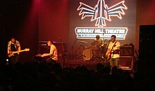 Between The Trees performing in Jacksonville, Florida in 2009.