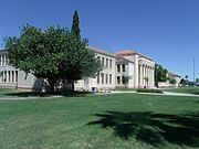 Chandler High School built in 1900 and located in 350 N. Arizona Ave. The building is listed in the National Register of Historic Places. Reference #07000836