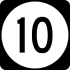 M10 Road shield