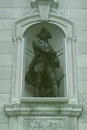 Francis de Gaston, Chevalier de Levis sculpture