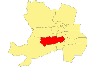 Location of the ward