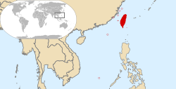 Location of ROC post-1949