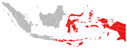 Eastern Region of Indonesia