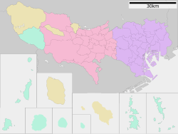 东京都当地地图