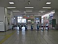 The ticket barriers in February 2009