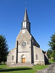 The church in Montfaucon-d'Argonne