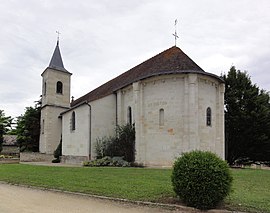 The church in Saint-Cyr