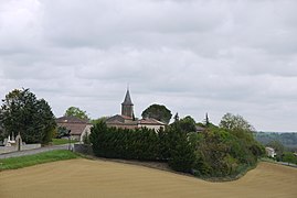 Saint-Jean-le-Comtal seen from the West