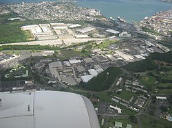 Aerial view of Cataño barrio-pueblo