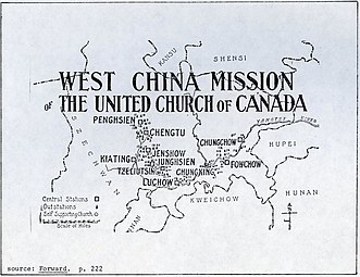 West China Mission of the United Church of Canada (Methodist)