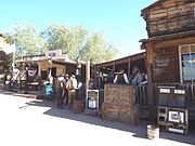 Another view of Goldfield’s Main Street.