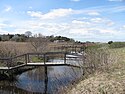 Footbridges over the Eel River, Warren Cove MA