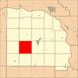 Location in Saunders County