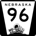 State Highway 96 marker