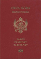 Montenegrin passport