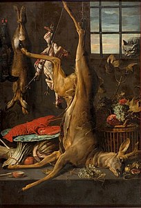 Still-life with a Roe Deer, Frans Snyders